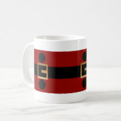 Mug Santa Belt Christmas – Festive Holiday Gift (Devant gauche)