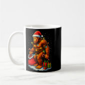 Mug Santa Bigfoot Christmas Lights Funny Sasquatch (Gauche)