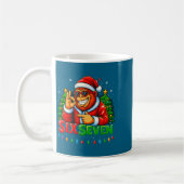 Mug Santa Bigfoot Christmas Sasquatch 67 Funny Meme Si (Gauche)