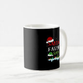 Mug Santa Chef Favorite s Sous Fun Meme (Devant droit)