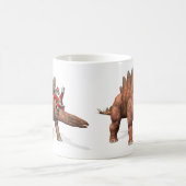 Mug Santa Claus À cheval Sur Stegosaurus (Centre)