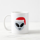 Mug santa claus alien emoji (Gauche)