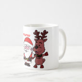 Mug Santa Claus and Reindeer (Devant droit)