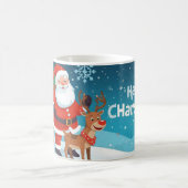Mug Santa Claus and the reindeer (Centre)