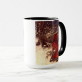 Mug Santa Claus Arthur Rackham (Devant droit)