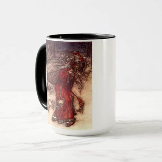 Mug Santa Claus Arthur Rackham (Devant gauche)