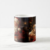 Mug Santa Claus avec Bulldog anglais (Centre)