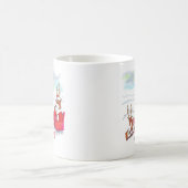 Mug Santa Claus Coup d'oeil à deux côtés (Centre)