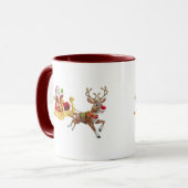 Mug Santa Claus en traîneau (Devant gauche)