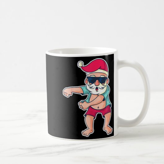 Mug Santa Claus Floss Dance Christmas X-mas Gift (Droite)