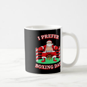 Mug Santa Claus Je Préfère Boxe Groupe Correspondance