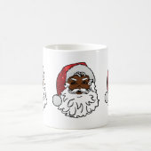 Mug santa claus noir (Centre)