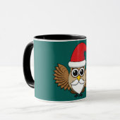 Mug Santa Claus Owl (Devant gauche)