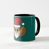 Mug Santa Claus Owl (Devant droit)