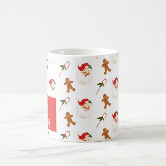 Mug Santa Claus Pattern Merry Christmas (Centre)