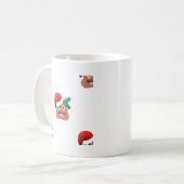 Mug santa claus poop emoji (Devant gauche)