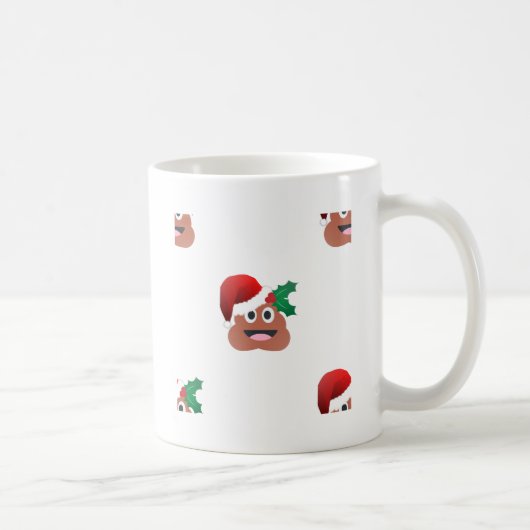 Mug santa claus poop emoji (Droite)