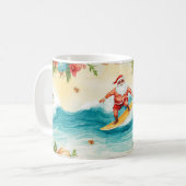 Mug Santa Claus surfing on Christmas Holiday (Devant gauche)
