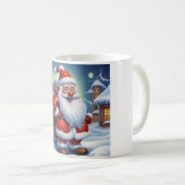 Mug Santa Clause Joyeux Noël Bonne année (Devant droit)
