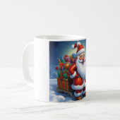 Mug Santa Clause Joyeux Noël Bonne année (Devant gauche)