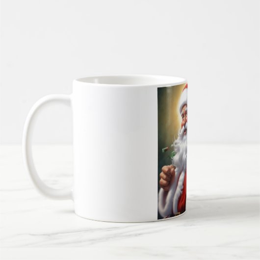 Mug Santa Clause Joyeux Noël Bonne année (Gauche)