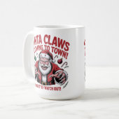Mug Santa Claws Arrive en Ville (Devant gauche)