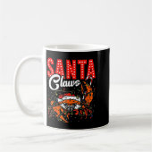 Mug Santa Claws Christmas Funny Crab Lights Holiday Ca (Gauche)