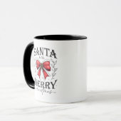 Mug Santa & Co. Merry Christmas Coquette (Devant gauche)