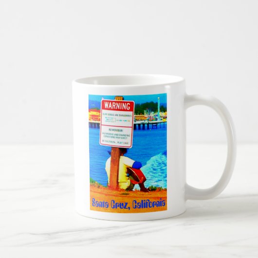 Mug Santa Cruz, la Californie (Droite)