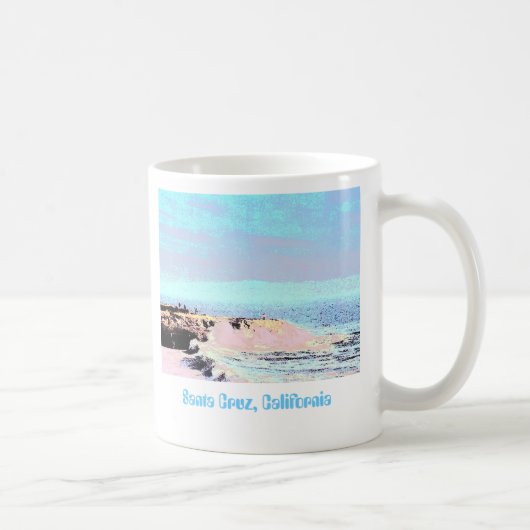 Mug Santa Cruz, la Californie (Droite)