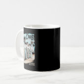 Mug Santa Cruz Men Women California Retro Sunset Vinta (Devant gauche)