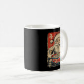Mug Santa Eating Ramen Noodles Ukiyo-e Insred Christma (Devant droit)