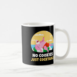Mug Santa Été Noël en Juillet Xmas Queue Plage Gif