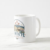 Mug Santa Fe Nouveau-Mexique Architecture Adobe Sud-Ou (Devant droit)