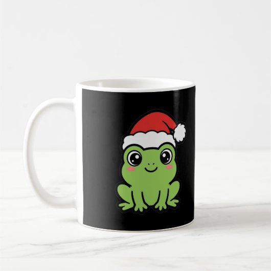 Mug Santa Grenouille de Noël (Gauche)