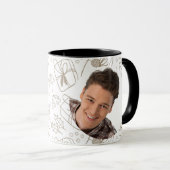 Mug  Santa Hat Basketball Reindeer Christmas Fun Sport (Devant droit)