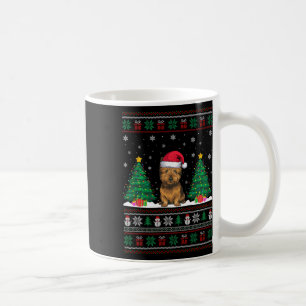 Mug Santa Hat Cairn Terrier Chien Xmas L'arbre s'illum