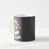Mug Santa Hat Ckleball Snowman Christmas Men Women Kid (Devant gauche)