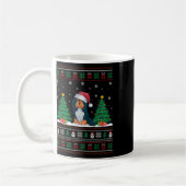 Mug Santa Hat Havanais Chien de Noël Lumières de l'arb (Gauche)