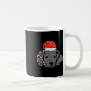 Mug Santa hat pitbull pit chien noël Noël Noël