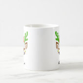 Mug Santa Hat Reindeer Face Holiday (Centre)