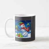 Mug Santa Hat Snowman Xmas Funny Ckleball Christmas  (Gauche)
