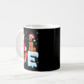 Mug Santa Hat Xmas Stocking Holiday Airedale Terrier D (Devant gauche)