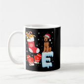 Mug Santa Hat Xmas Stocking Holiday Airedale Terrier D (Gauche)