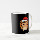 Mug Santa Hérisson Noël (Devant droit)