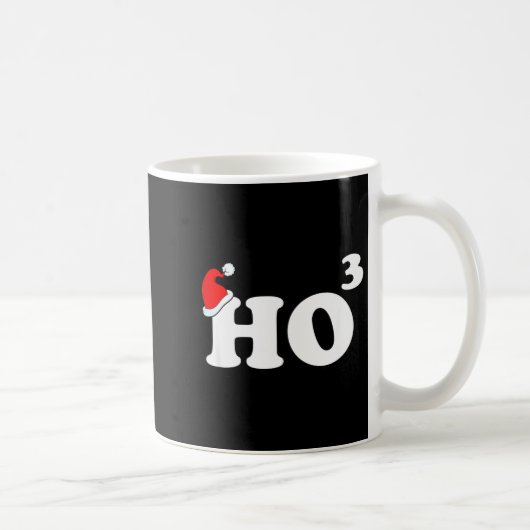 Mug Santa Ho3 Ho Cubed Gift Women Men Teacher Funny Ch (Droite)