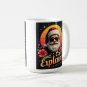 Mug Santa I Can Explain Christmas (Devant droit)