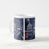Mug Santa in London Painting by Alfred Fox (Devant gauche)
