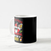 Mug Santa It's The Most Wonderful Time For A Beer Funn (Devant gauche)