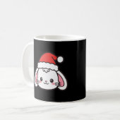 Mug Santa Lapin de Noël (Devant gauche)